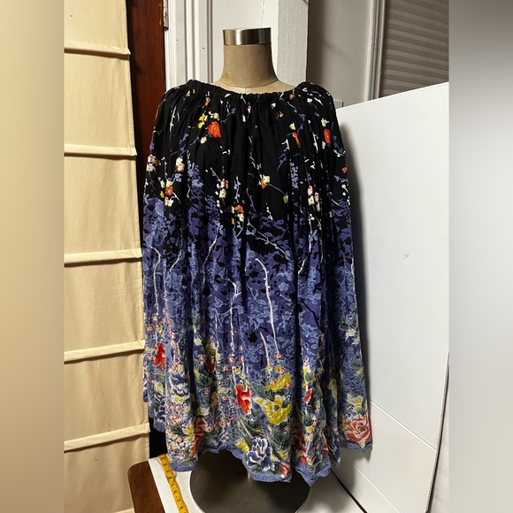 Le Meui studio Petite accordion pleated Ombré Maxi Skirt - Picture 6 of 6